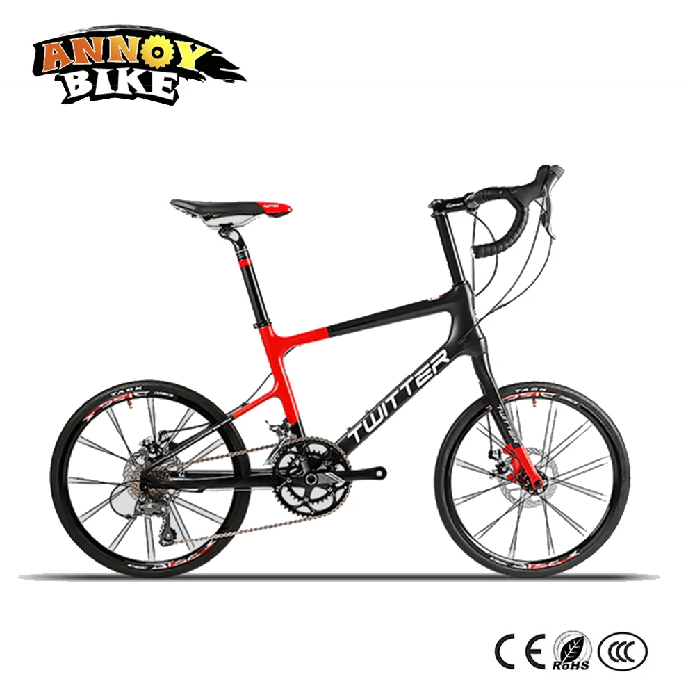 Light 8.6 кг 20 &quotвелосипед 16 Скорость 42 см углерода Волокно Рамки BMX Велосипедный