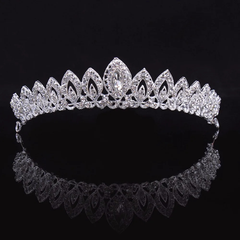 Buy 3 Designs Silver Crystal Bridal Tiara