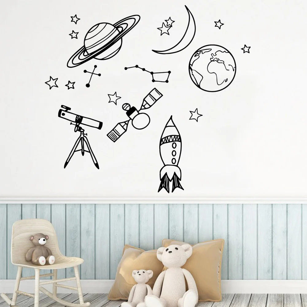 

Diy pattern Environmental Protection Vinyl Stickers For Home Decor Living Room Bedroom Wall Decoration