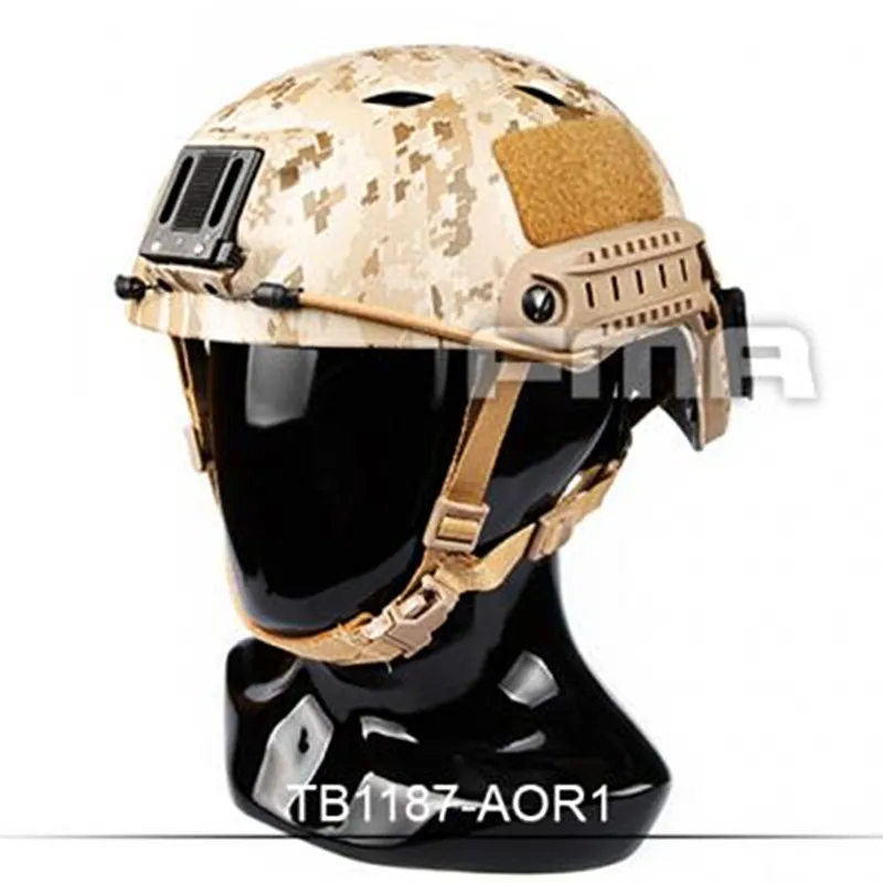 ФОТО Sports Helmet New AirsoftSports TB-FMA ACH Base Jump Helmet AOR1(L/XL) for Hunting Airsoft Paintball Helmet with Free Shipping