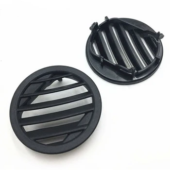 

1 Pair Air Vent Grille Car Dashboard Round ABS plastic 60*17mm Replacement
