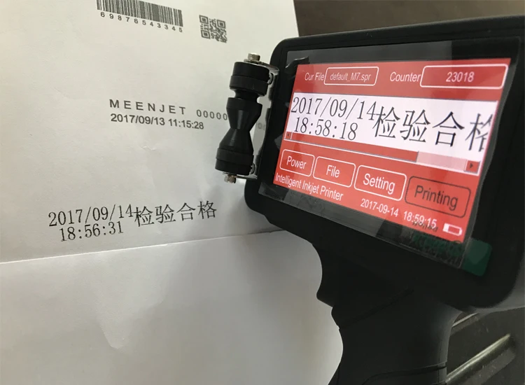 Хорошая цена ручной портативный струйный принтер для продажи/ручной струйный принтер с на линии маркировочный стол и датчик Хорошая цена ручной портативный струйный принтер для продажи/ручной струйный принтер с на линии маркировочный стол и датчик