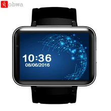 DM98 Bluetooth Smart Watch 2.2 inch 3G Smartwatch Phone MTK6572 Dual Core 1.2GHz Camera GPS WIFI Fitness Tracker Sleep Tracker