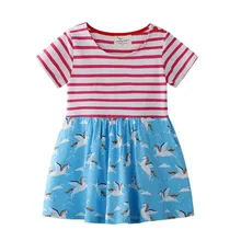 Stripes Girls Summer Dress Baby Girl Clothes Vestidos Kids Dresses for Girls Costume Unicorn Flower Children Princess Clothing Stripes Girls Summer Dress Baby Girl Clothes Vestidos Kids Dresses for Girls Costume Unicorn Flower Children Princess Clothing