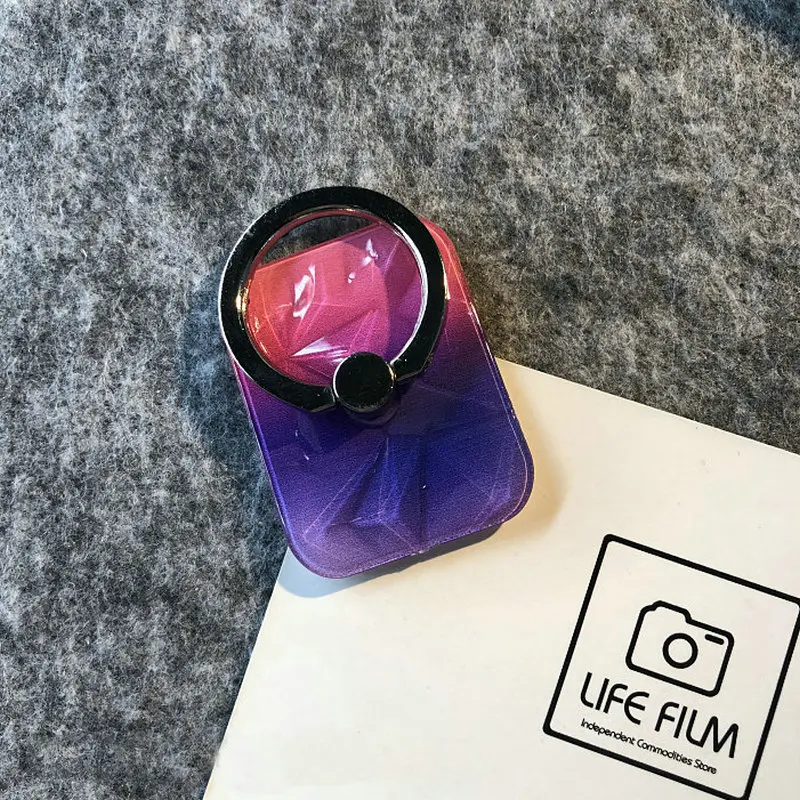 Finger Ring Mobile Phone Smartphone Socket Stand Holder For iPhone XS Samsung cell color Smart Phone Ring holder Car Mount Stand