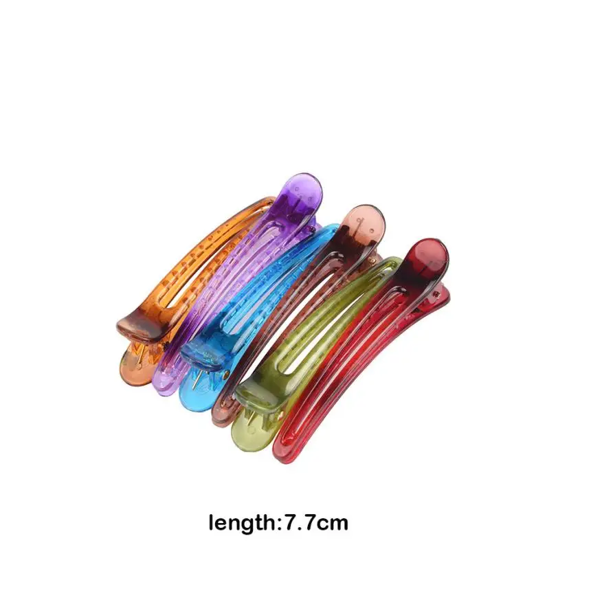 2019 Practical 12 Pcs Multipurpose Candy Colors Plastic Duck Teeth Hair Clips Hairdressing Salon Hairpins Non-slip Drop shipping 2019 Practical 12 Pcs Multipurpose Candy Colors Plastic Duck Teeth Hair Clips Hairdressing Salon Hairpins Non-slip Drop shipping