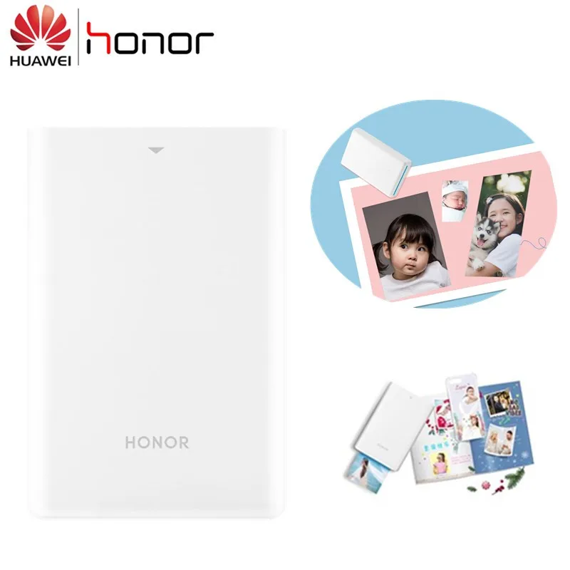 

Huawei Honor Mini Photo Printer Bluetooth 4.1 Support DIY Share 500mAh Pocket Printer AR Zink Portable Printer Pocket Printer