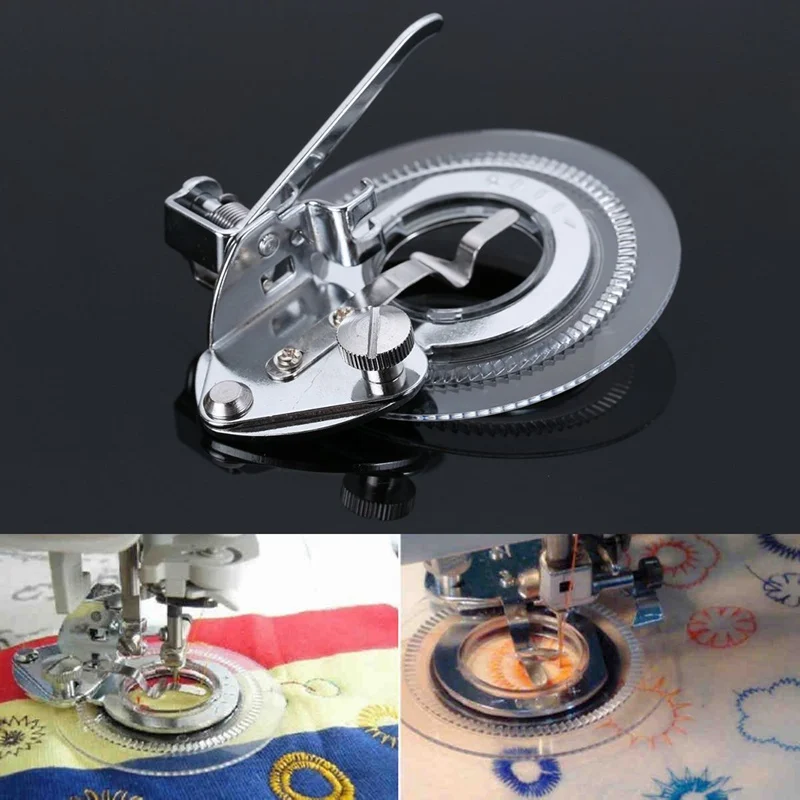 Buy 1pcs Household Flower Stitch Round Stitch Presser