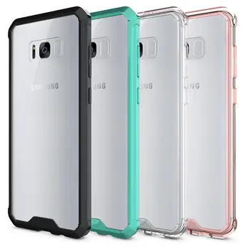 

High Quality Mateiral TPU+Yakeli 2 in 1 shockproof case for Samsung Galaxy S8 S8 Plus 200 pcs/lot DHL free shipping