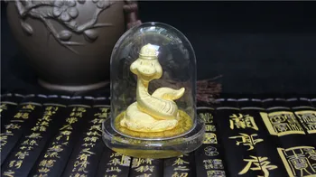 

HOT!Mini StatueLucky Charms,Chinese zodiac / chinese fengshui snake beast statue business novel gifts,present ,birthday gift