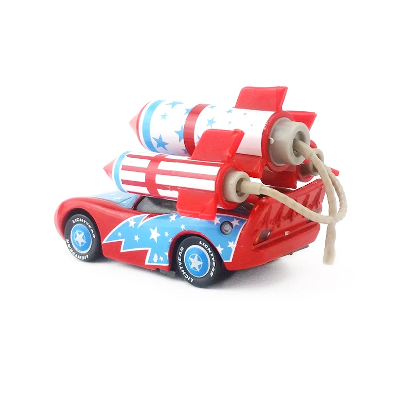 Disney Pixar Cars Daredevil Lightning McQueen 1:55 металлический литой автомобиль игрушки модель автомобиля для мальчиков Детский подарок на день рождения