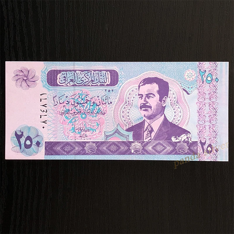 Iraq 250 Dinars 2002 P 88 UNC оригинальная банкнота World Asia коллекция подлинные настоящие