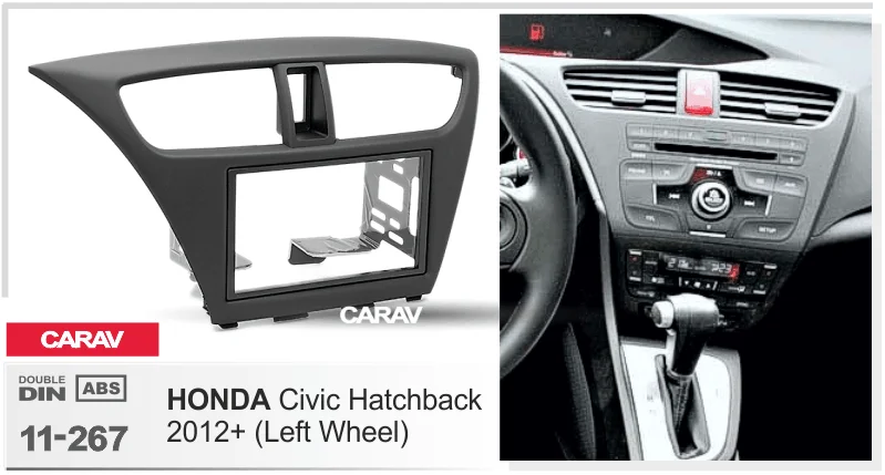CARAV 11-267 Car Radio Installation Trim Fascia Panel