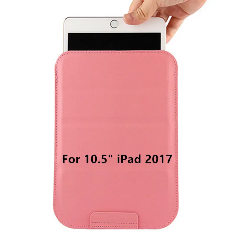 Ультратонкий кожаный чехол-подставка для планшета для iPad mini 5 2 3 4 7," iPad Air 1/2 Pro 9,7 10,5" дюймов Чехол чехол - Цвет: pink pro10.5