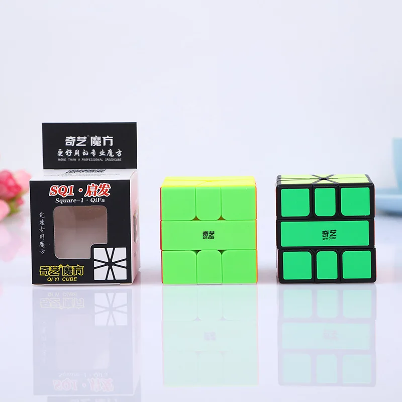 Новые Qiyi Qifa кв-1 магический куб головоломка квадратный 1 Скорость Cube SQ1 Mofangge извилистые обучения образования детей игрушки игры