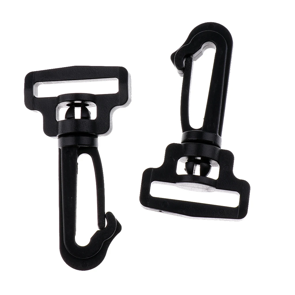 10Pcs 2/2.5/3/3.8mm Plastic Swivel Snap Hooks Buckle Hardware Paracord Outdoor Backpack Straps Webbing Bag Parts Accessories