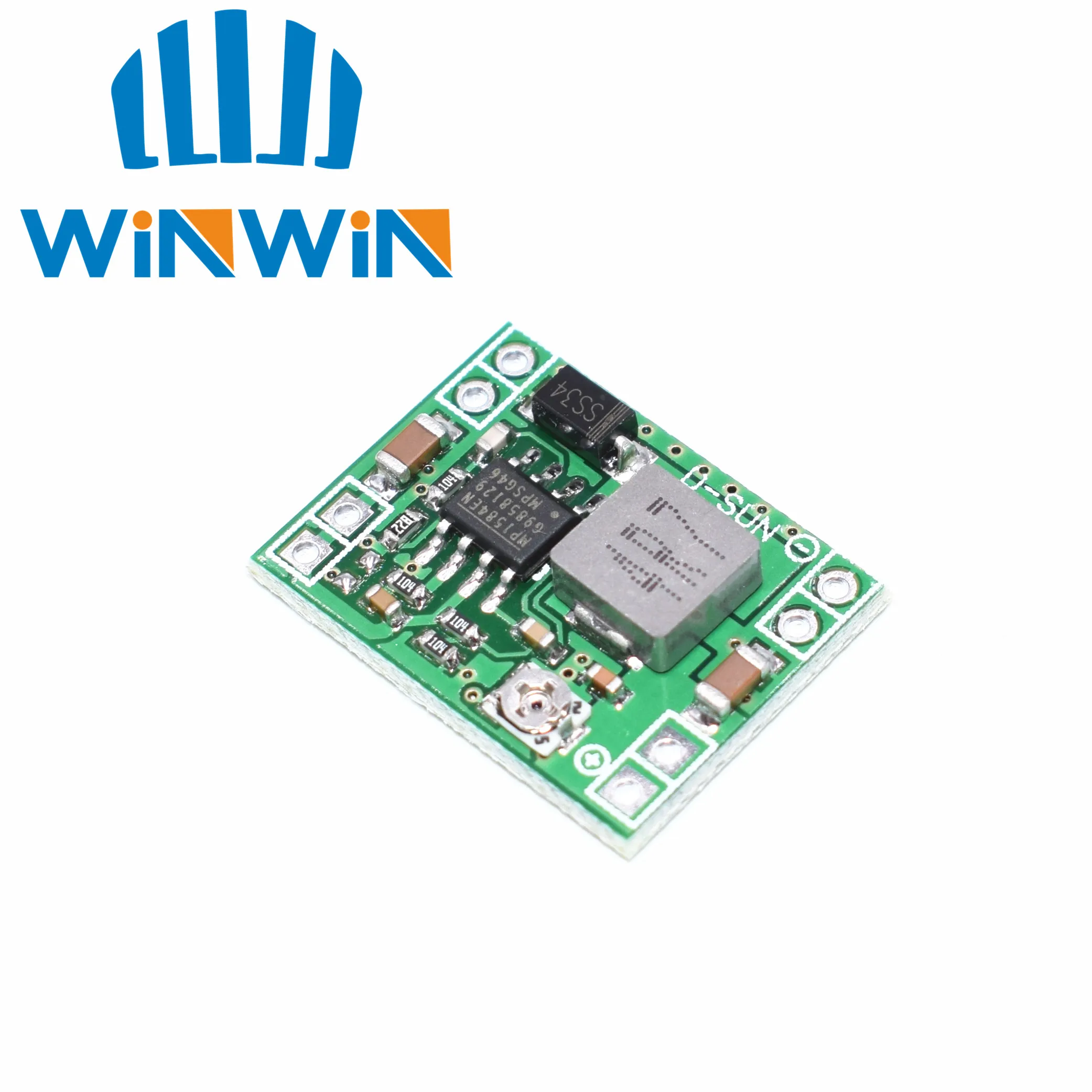 

1pcs XM1584 Ultra-small size DC-DC step-down power supply module 3A adjustable step-down module super LM2596