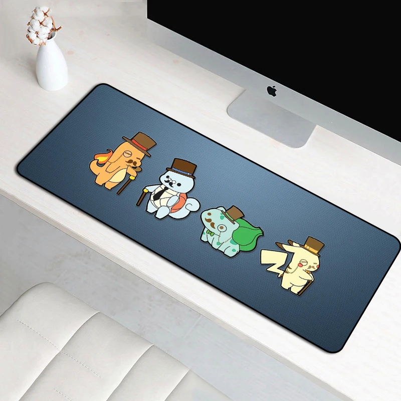 Игровой коврик для мыши FFFAS 70X30cm с мультипликационной анимацией геймерский