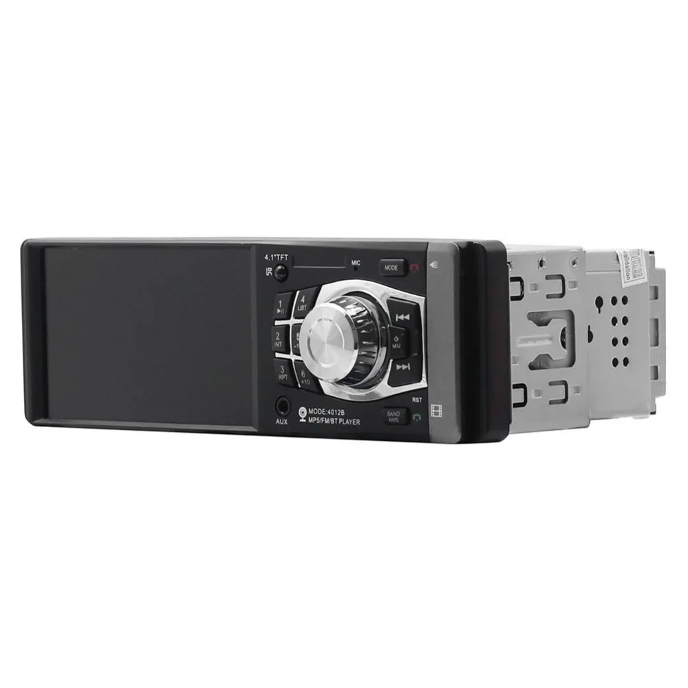 Автомагнитола 1Din MP5 стерео поддержка USB UDisk воспроизведение карт AUX FM Bluetooth громкая