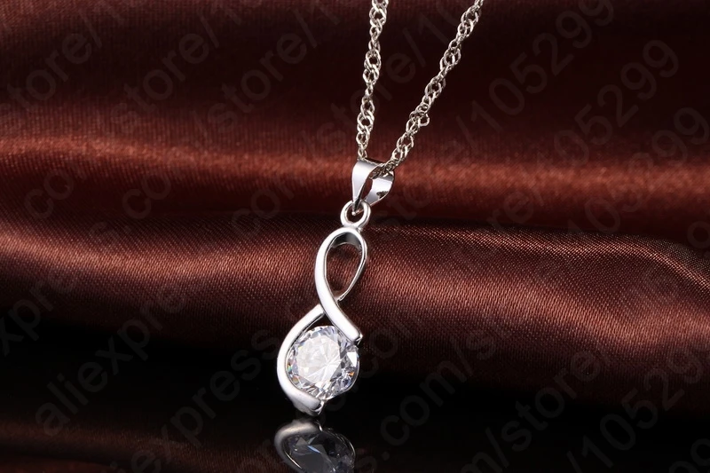 PATICO-925-Sterling-Silver-Nice-Jewelry-Cubic-Zircon-Number-8-Shape-Pendant-Necklaces-Woman-Girl-Wedding (1)