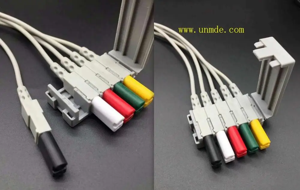Совместимость c Siemens Drager Mindray ECG 5 Lead 3 ecg leadпроводной кабель для Виго спектра Statham