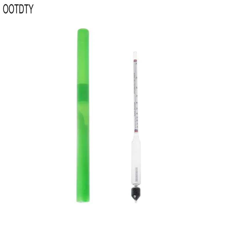 

OOTDTY Wine Concentration Meter Alcohol Meter Vodka Whiskey Hydrometer Tester 0-100%