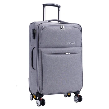 

20"24"28"inch Girl Retro Rolling Luggage bag Women Oxford Trolley Suitcase Men Fashion brand Travel bag students password box