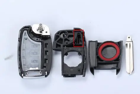 Kia k3 k5 flip folding key shell 7