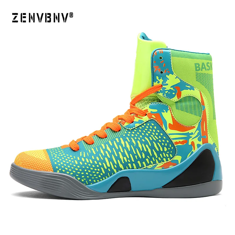 

Zenvbnv New Basketball Shoes Air Cushion Kobe Hombre Athletic Mens Shoes Men High-top Sports Comfortable Breathable Sneakers