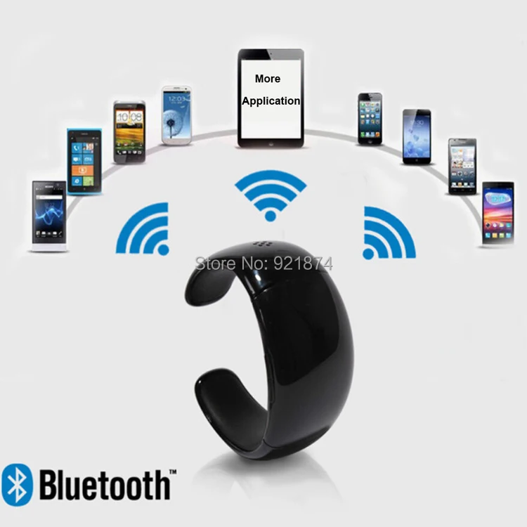 LED Smart Bluetooth Bracelet Wristwatch Call Answer SMS Anti-lost for iPhone Samsung Motorola HTC Mobile phone | Электроника