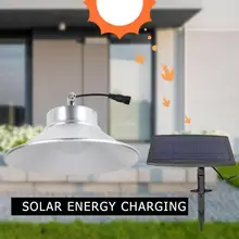 Открытый подвесной солнечный светильник 36 5730 светодиодный пульт дистанционного управления лампа для дома, балкона, двора, сада светильник ing лампы украшения