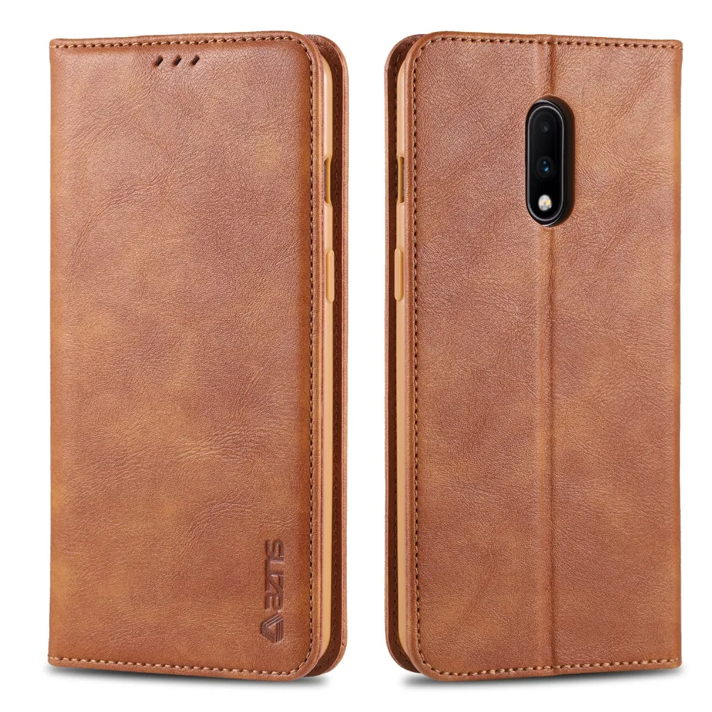 Ретро Флип-кошелек чехол для Coque Oneplus 7 Pro Чехол для Oneplus 7 кошелек задний чехол с держателем карты и подставкой