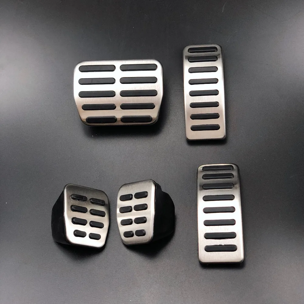 Stainless Steel Car Pedal Cover For Volkswagen Polo Bora Jetta Mk4 Golf