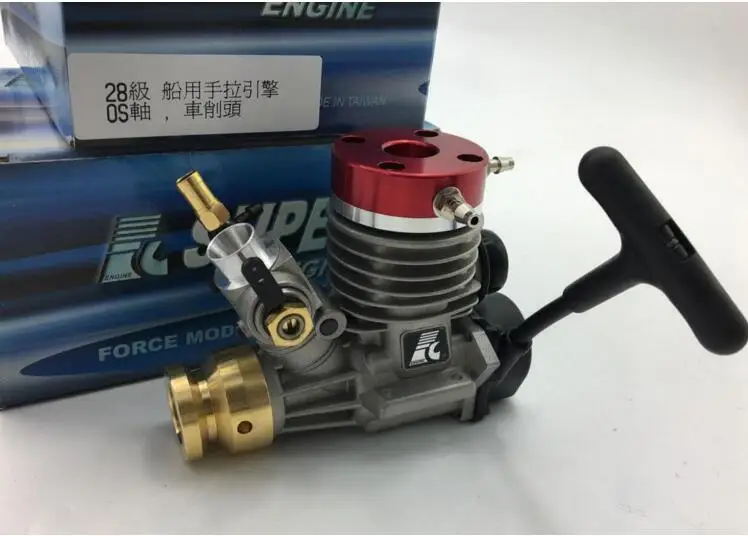 Мотор двигателя RC Nitro для лодки с водяным охлаждением морской двигатель в