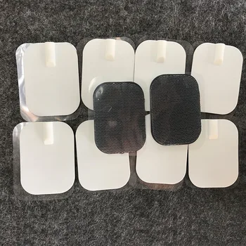 

10pcs 6*4cm Replacement Electrotherapy Long Life Electrode Pads for Slimming Self-adhesive tens pad with Sealed bag