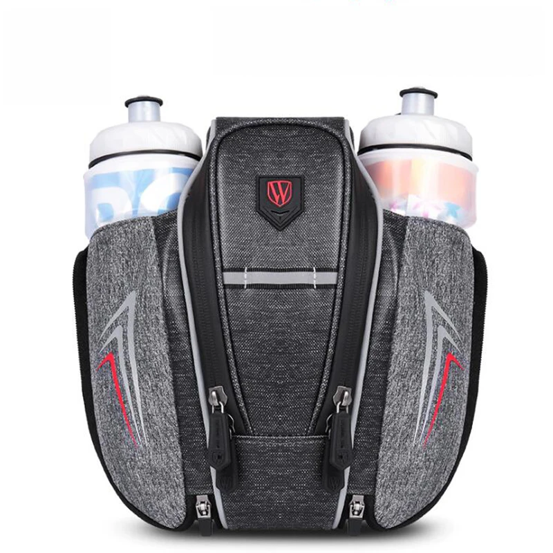 Bike bag 2 Pockets Rainproof Road Bicycle Saddle Bag Mountain Bike Seat