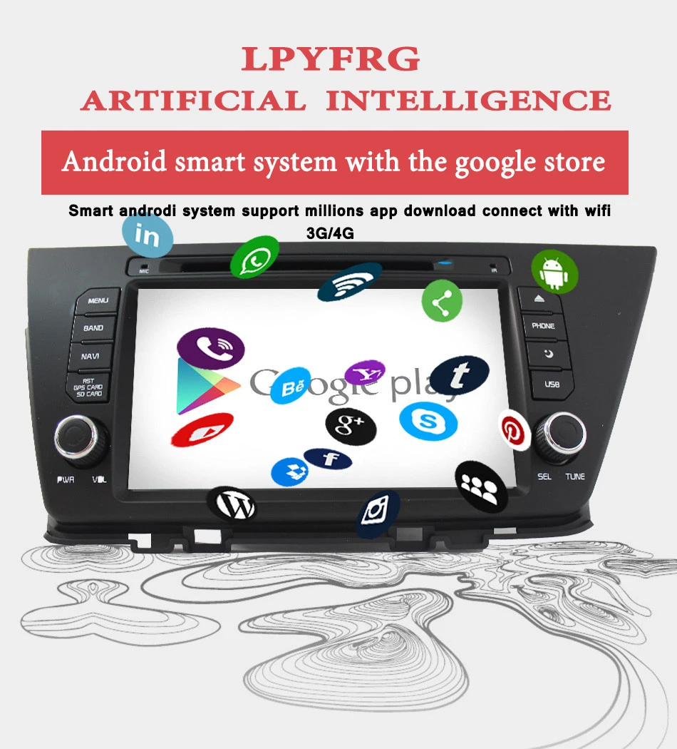 Sale Octa Core Android 9.0 RAM 4G Fit KIA NIRO 2016 2017 - Car DVD Player Navigation GPS Radio Head unit with 3G/4G Tape recorder 4 Sale Octa Core Android 9.0 RAM 4G Fit KIA NIRO 2016 2017 - Car DVD Player Navigation GPS Radio Head unit with 3G/4G Tape recorder 4