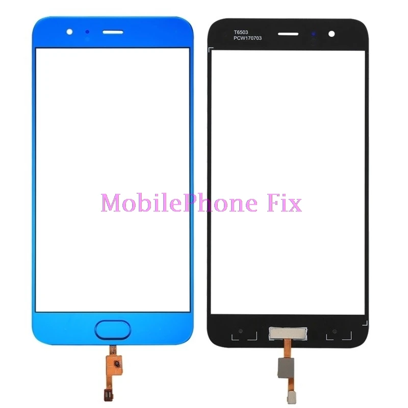 

Replacement LCD Outer Glass With Small IC Fingerprint Sensor For Xiaomi MI 6 Mi6 Touch Screen Front Glass Lens Cover Parts
