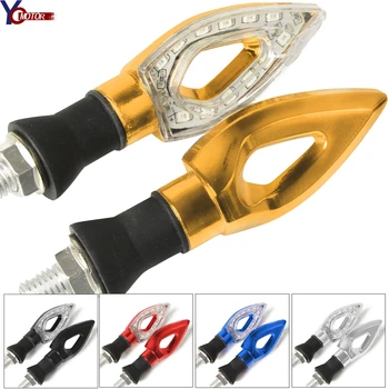 

Motorcycle 12 LED Turn Signals Light Taillight Flexible Indicators Universal Blinkers Flashers For Yamaha MT07 MT 07 MT09 MT 09
