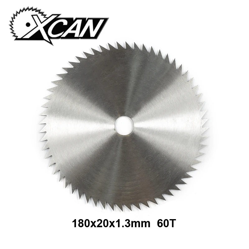 

XCAN 1pc Diameter 180mm 60T Mangangese Steel Wood Cutting Saw Blade Circular Saw Blade Fit Dremel Power Tools