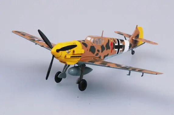 Вторую мировую войну Messerschmitt BF 109 E 7 Trop II/JG27 самолета 1/72 отделка easy Model Самолет| |