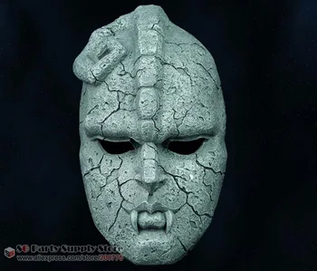 

JoJo's Bizarre Adventure Idia Gargoyles Resin Mask Cosplay Halloween Medicos Mask Cosplay props 24*13cm 650g Free shipping