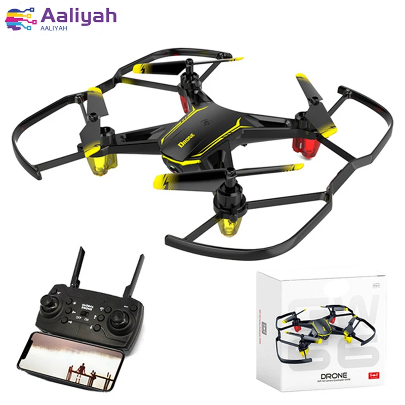 

Camera Drone RC Quadcopter 1080P 720P WiFi FPV Wide Angle HD Camera 6-Axis Gyro Real Time Aerial Video Headless Mode Quadcopter