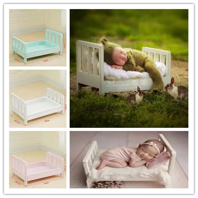 newborn photography props crib studio baby bed photography baby 3 colors and detachable beds bed newborn crib
