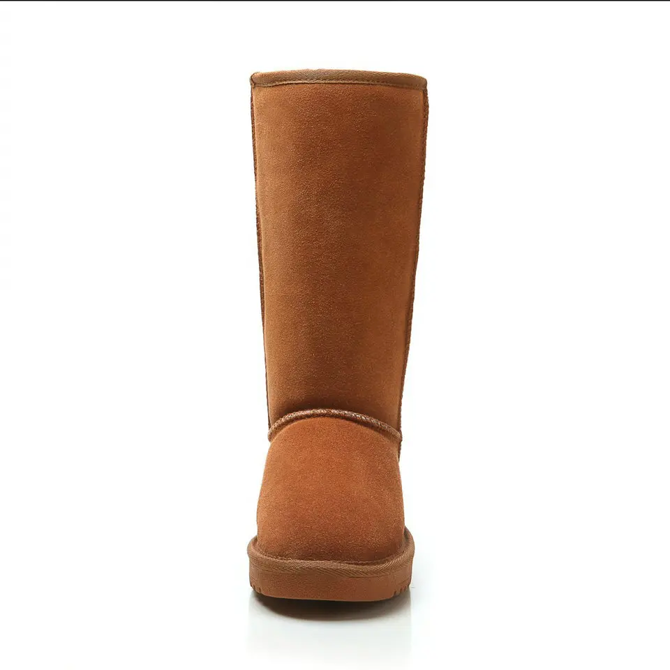 Noir En Bas Véritable Chaud Bottes mollet 34 Peluche jiao Neige Noir Mi De 40 Eshtonshero Au Femmes Taille Se Chaussures Cuir D'hiver Garder Tang Talon Dames xzawqBcP0f