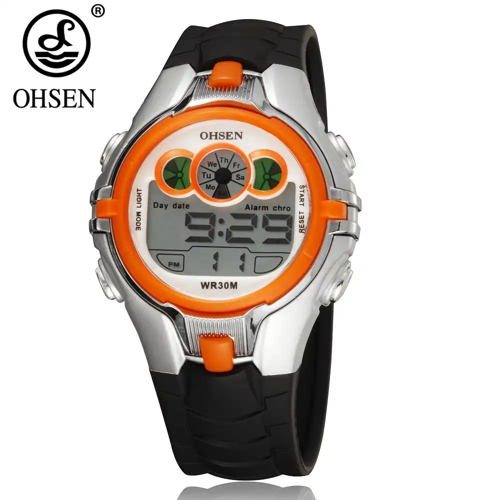 boys running watch