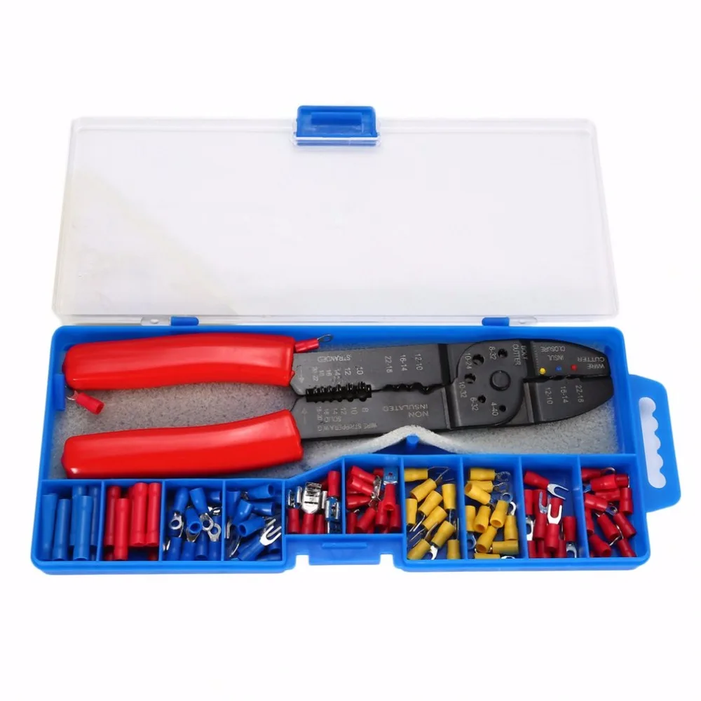 

SHE.K Multifunctional Automatic Cable Wire Stripper Crimper Crimping Plier Stripping Cutting Insulated Terminal Hand Tool