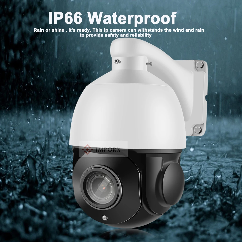Новый мини 4 дюйм наружная камера наблюдения с датчиком PTZ IP Камера 1080 P 36X объектив