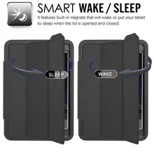 Для iPad Air 2/iPad 6 9," Детская безопасная Броня противоударный сверхпрочный силиконовый Жесткий чехол с защитной пленкой для сенсорного экрана