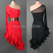 Стиль Conny Женская юбка для латинских танцев танцевальная Румба Jive Chacha для Бальных и латиноамериканских танцев платье